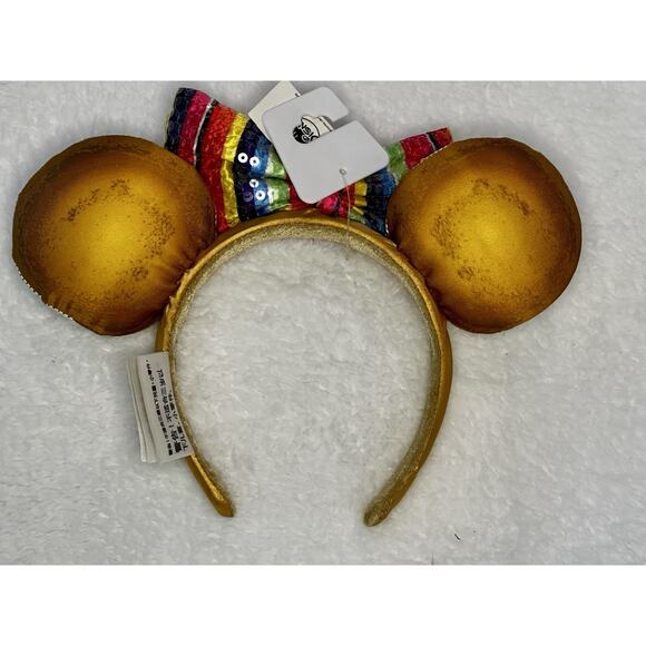 Disney Epcot World Showcase Mexico Pan Dulce Bread Minnie Mouse Ears Headband - Picture 2 of 2